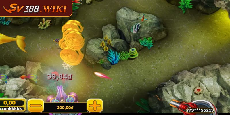 Kho vũ khí của bắn cá Rồng phong phú với sát thương cao